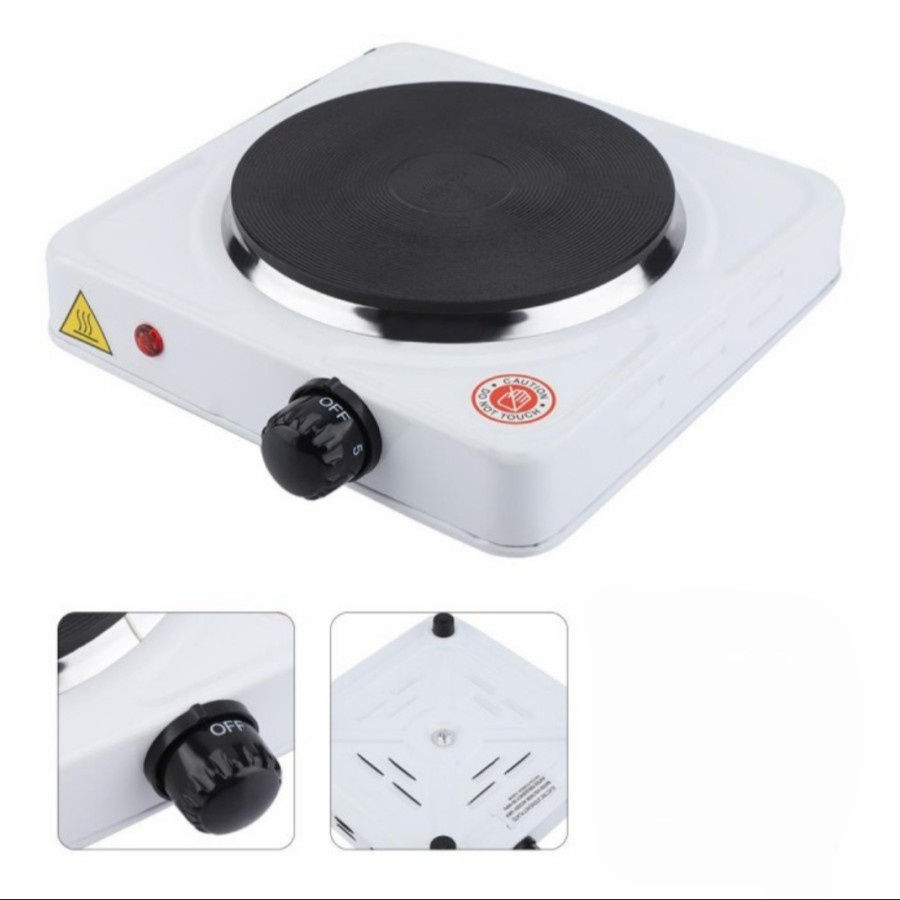 COD Kompor Listrik Hot Plate 1000W - Electric Stove - Kompor Electric