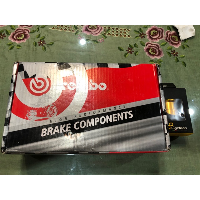 brembo rcs 19, lightech 31 mm gold, lightech rimoted control dan breacket ktc