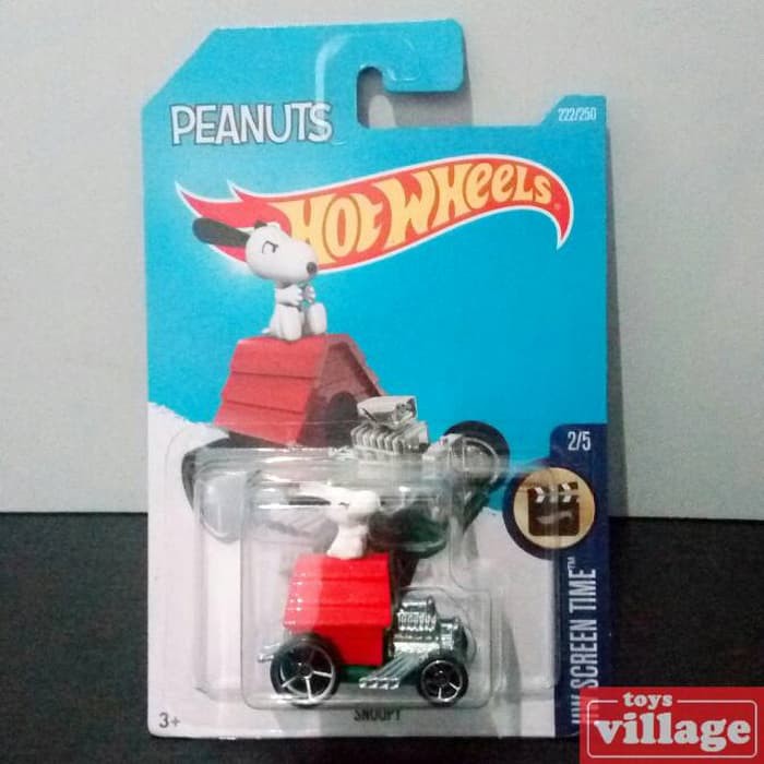 Hotwheels Peanuts Snoopy - mobil Mainan Anak