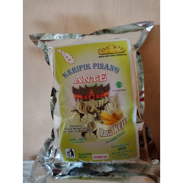 keripik pisang ANTE