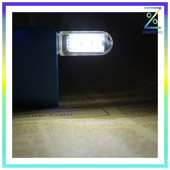 MeeToo USB Lamp 8 Led Model Cool White - SMD 5730 - White