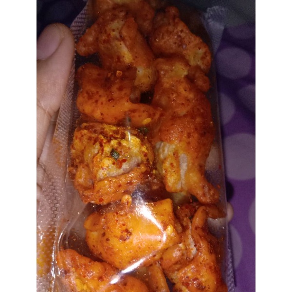 

siomay mini gurih pedas, siomay mini pedas murah nampol 3pcs