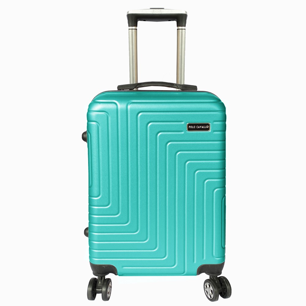 Free Shipping! Koper Fiber POLO MILANO Koper Kabin 20inch Koper Travelling Anti Pecah TC23 - Tosca