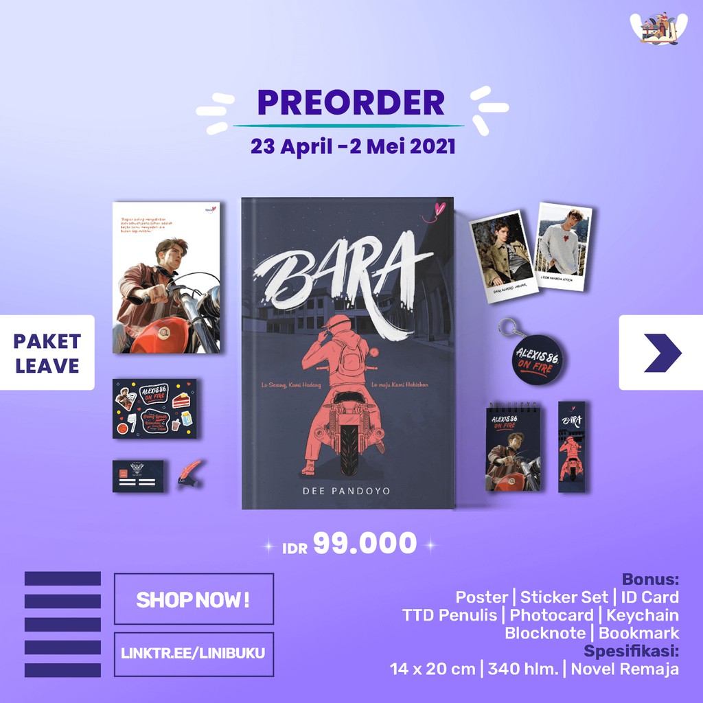 Novel Bara Penulis Deepandoyo