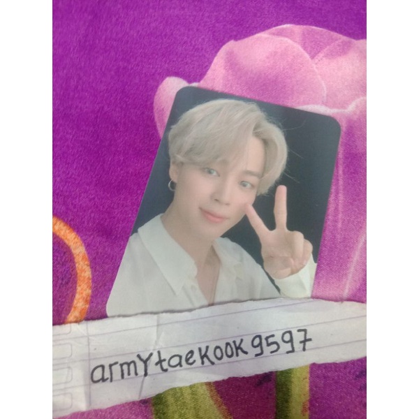 PHOTOCARD OFFICIAL JIMIN DICON