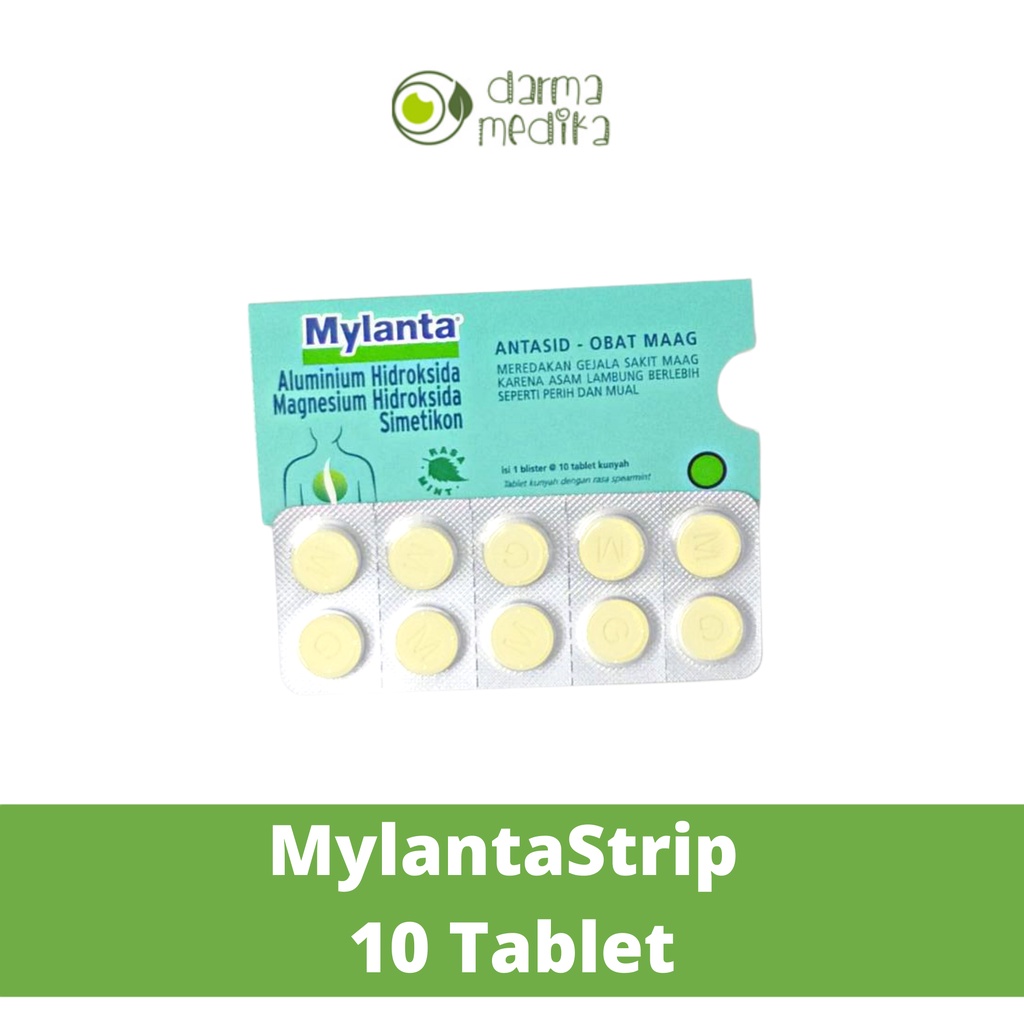 Mylanta Tablet Obat Sakit Maag per strip