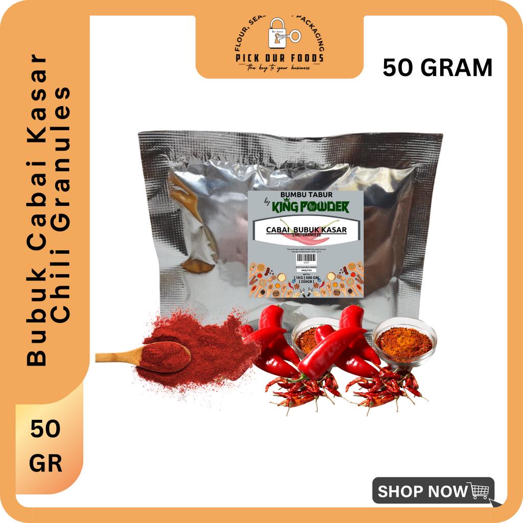 Bubuk Cabai Kasar / Chili Granules / Cabai Granule 1kg / 500gr / 250gr