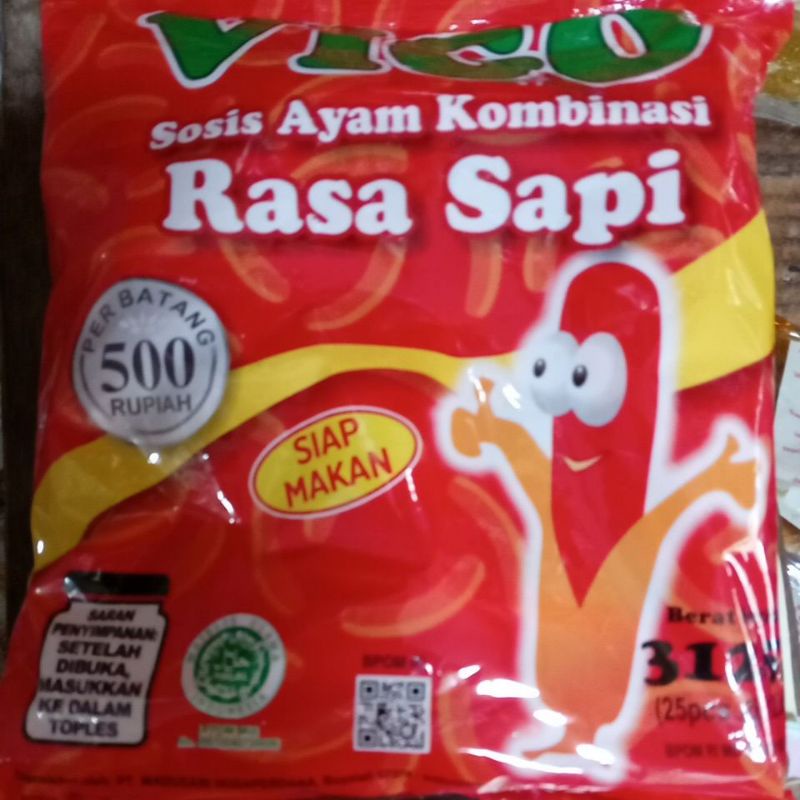 

SOSIS hemat cap VIGO isi 25 pics