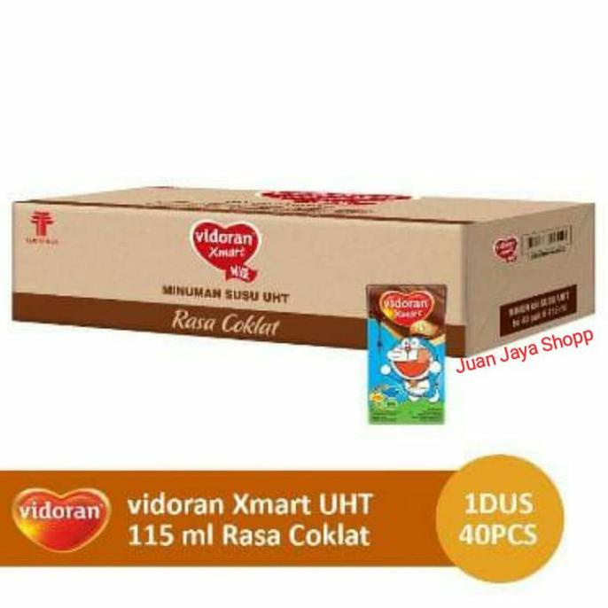 

BISA COD VIDORAN XMART SUSU UHT COKLAT 115ml (40 pcs/Karton)