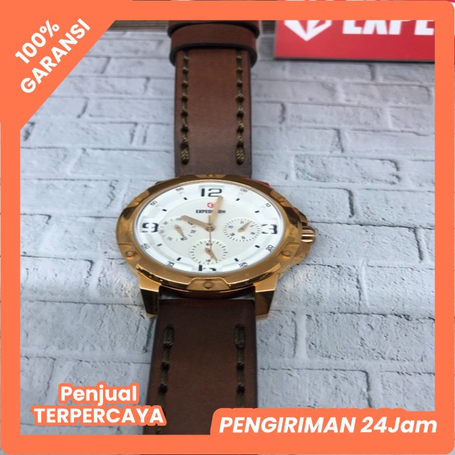 JAM TANGAN WANITA Expedition E6696B /E 6696B Original Garansi Resmi DIJAMIN 100%