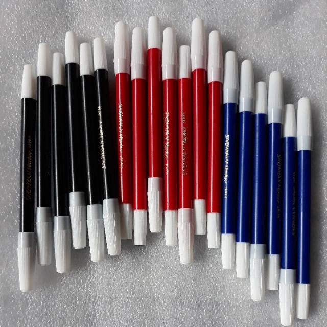 

Spidol Snowman Hitam Merah Biru