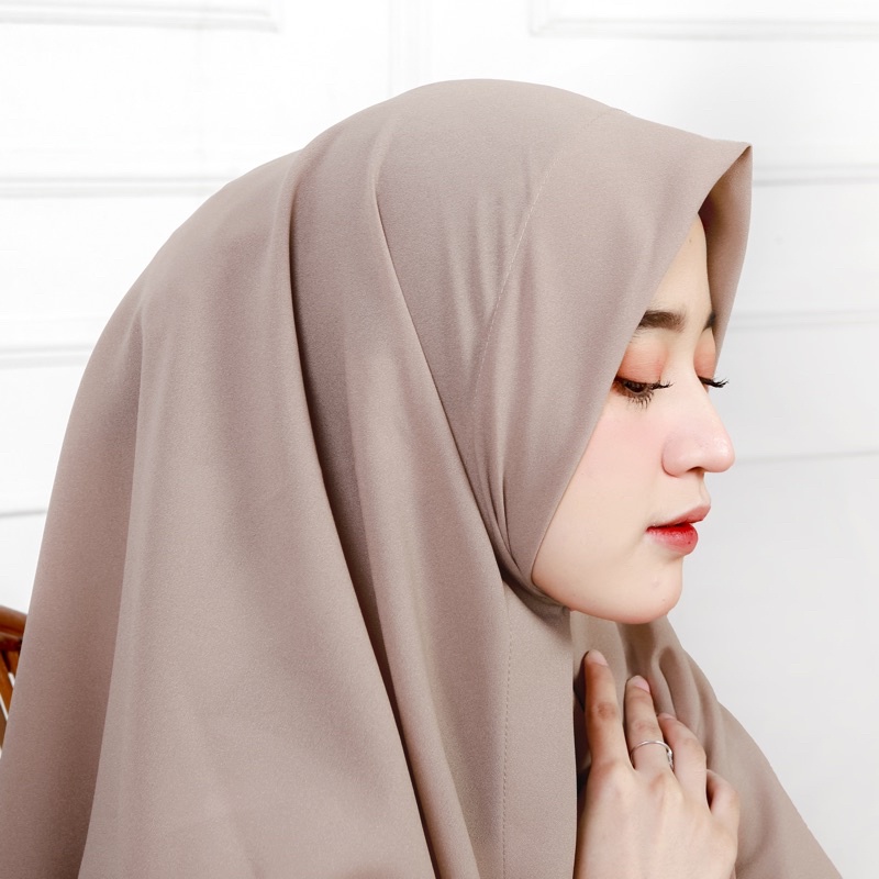 Hijab Segitiga Instans/Hijab Instan Tanpa Penitik By Kezahijab