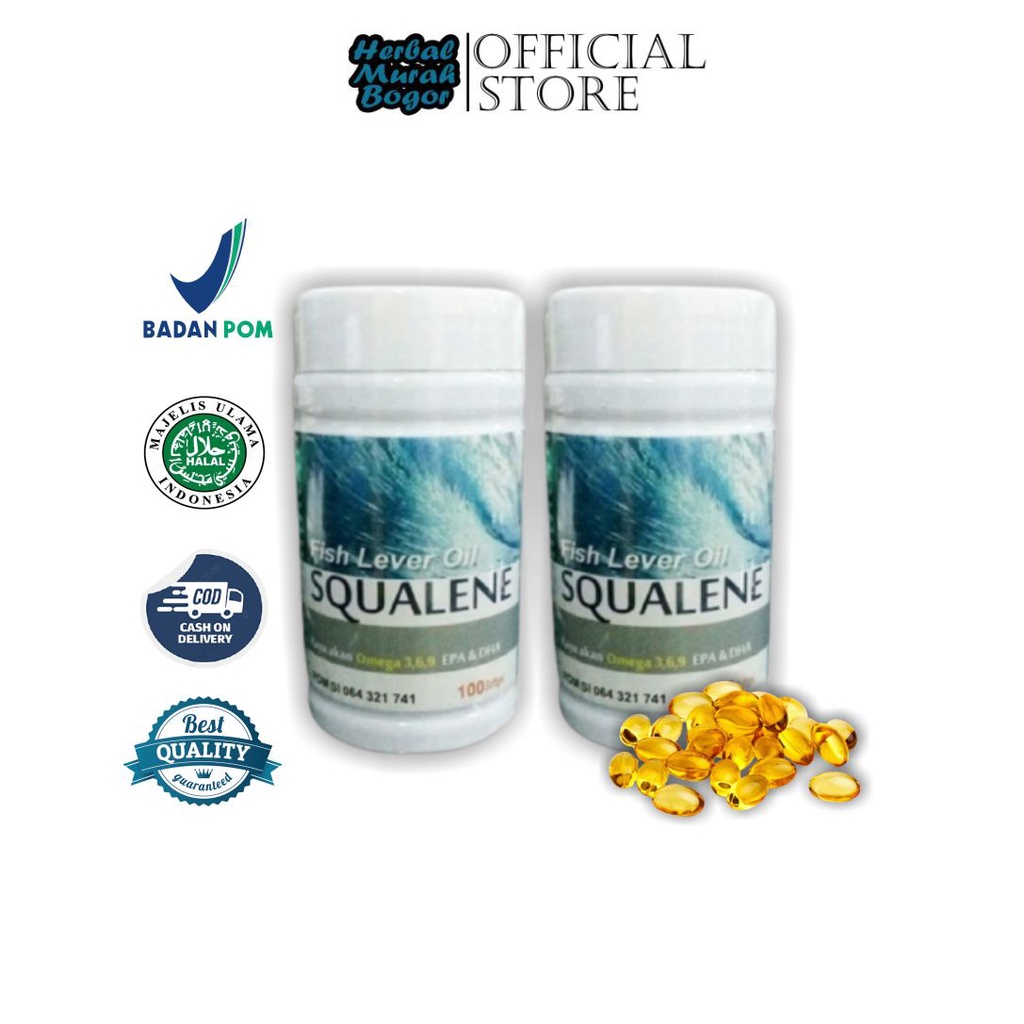 Squalene Salmon Fish Lever Oil Minyak Ikan