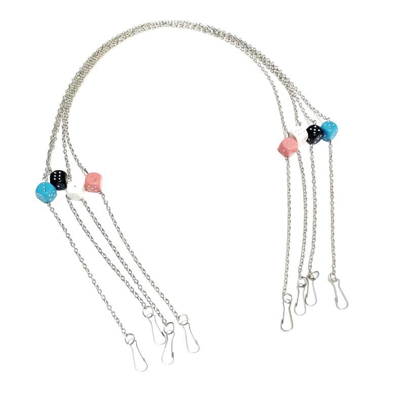 Kalung Gantungan Masker Strap Mask Hanging Dice Charm Series Dadu Game