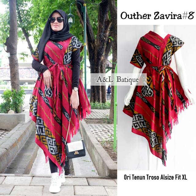 Outer tenun Troso Jepara ori