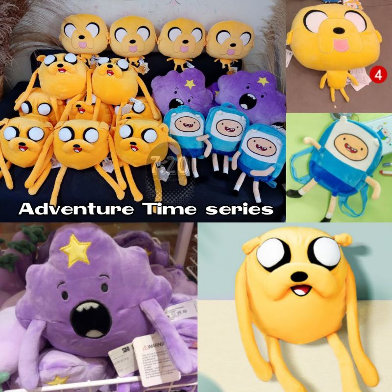 miniso boneka karakter Adventure Time JAKE, LUMPY