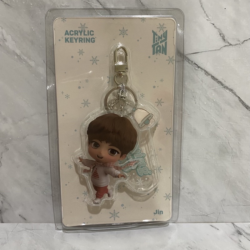 OFFICIAL BTS tinytan tiny tan acrylic keyring JIN seokjin