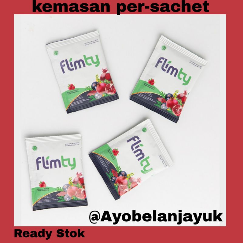 

(ECERAN PER SACHET) FLIMTY FIBER DRINK (Ecer 1 sachet)