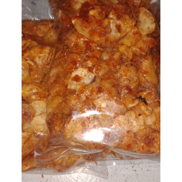 

Kripset,keripik singkong pedas,snack kiloan 250gr