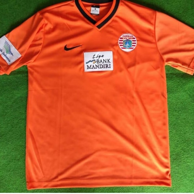 Jersey Persija Retro 2001 Jakarta Jakmania Jakartans Original Merchandise Atribut Bola Tahun 2001 Ju