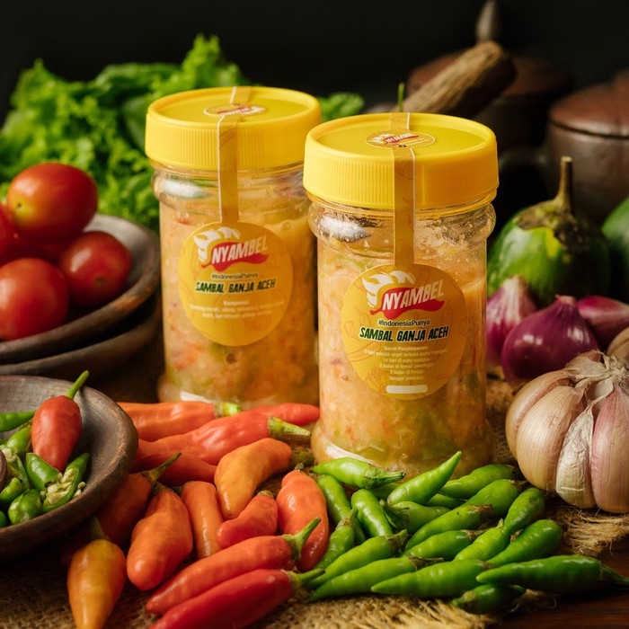 

Sambal-Aneka- Sambal Udang Aceh 150Ml -Aneka-Sambal.