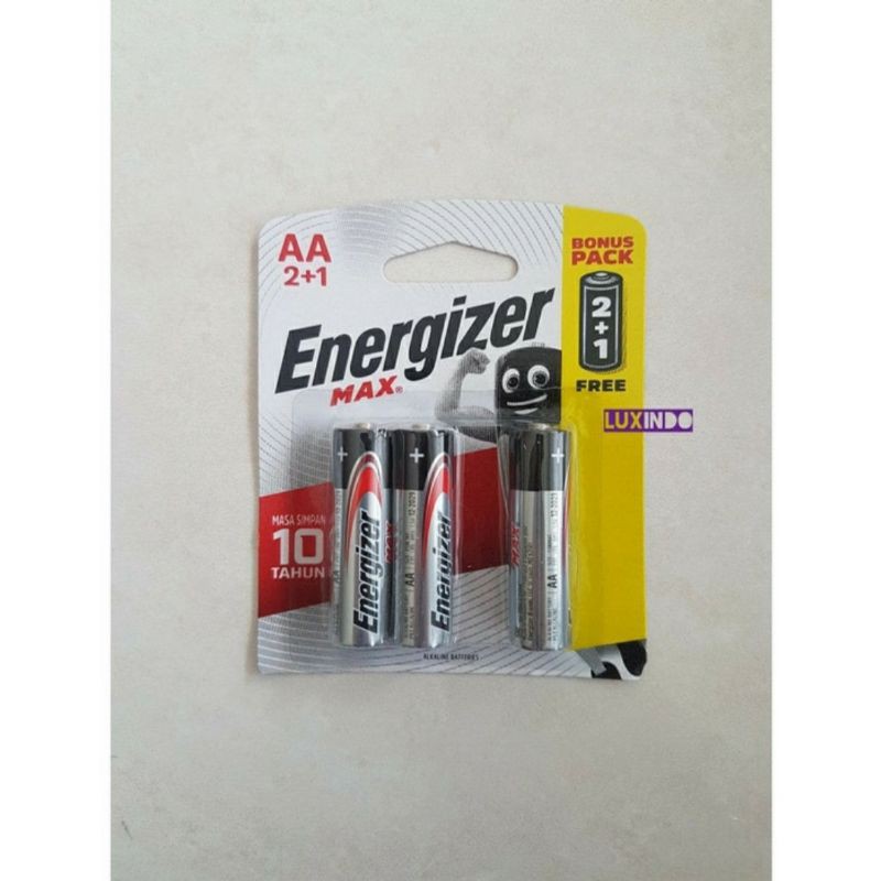 BATERAI / BATTERY /BATTERAI ENERGIZER MAX AA / AAA ISI 3 BATERAI PROMO SPESIAL