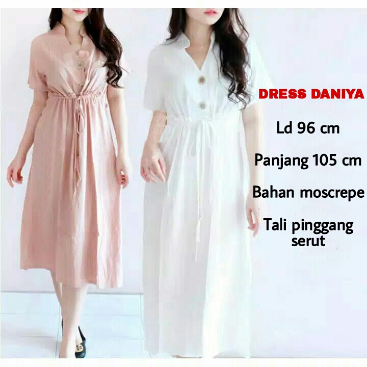 DRESS DANIYA / DRESS BUSUI / DRESS WANITA