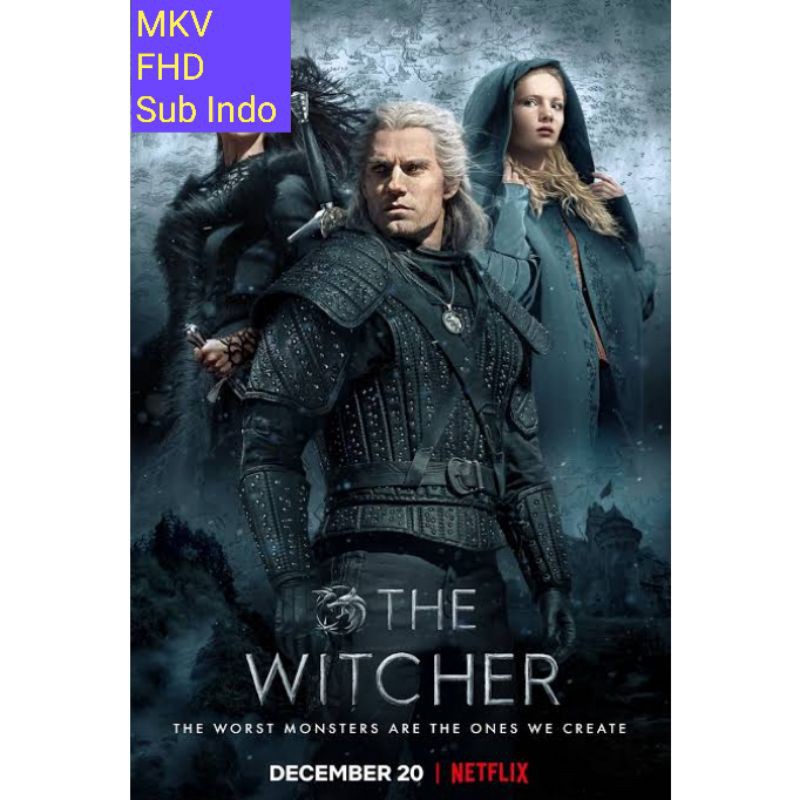 Dvd The Witcher Season 1 Episode 1-8 Mkv FHD.