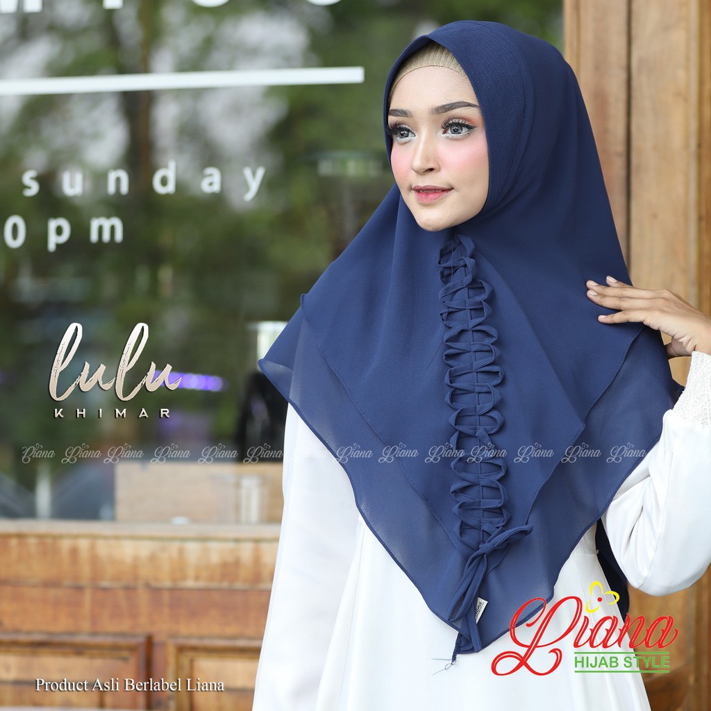 Jilbab Khimar Lulu Ori Liana Hijab