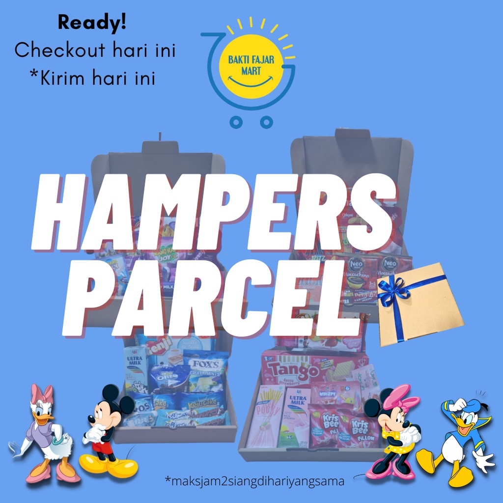 

PARCEL HAMPERS LEBARAN 2022 DISNEY / Untuk anak anak / Angpao