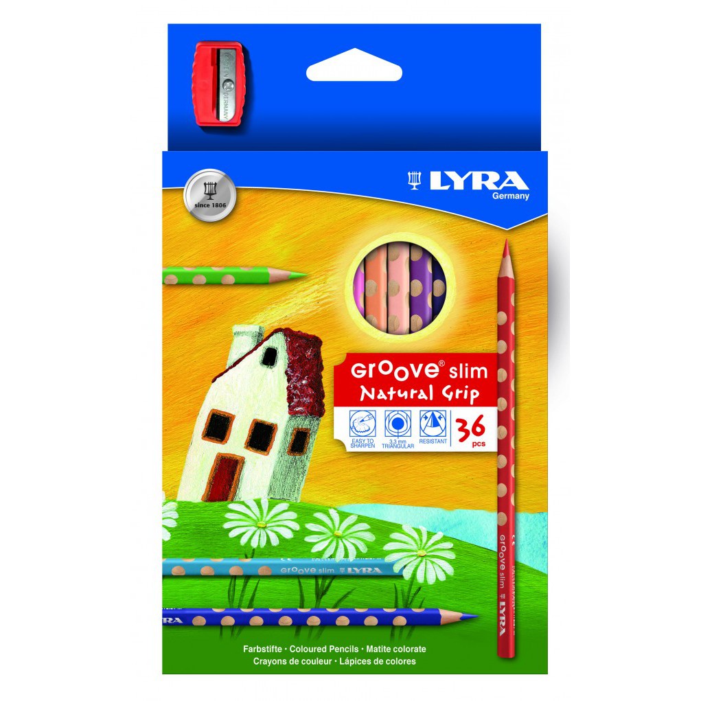 

LYRA Groove Slim Colour Pencil 36 Colors
