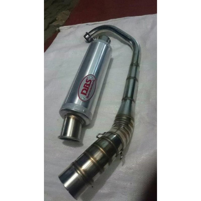 knalpot motor dbs merah full system satria fu vixion cb150