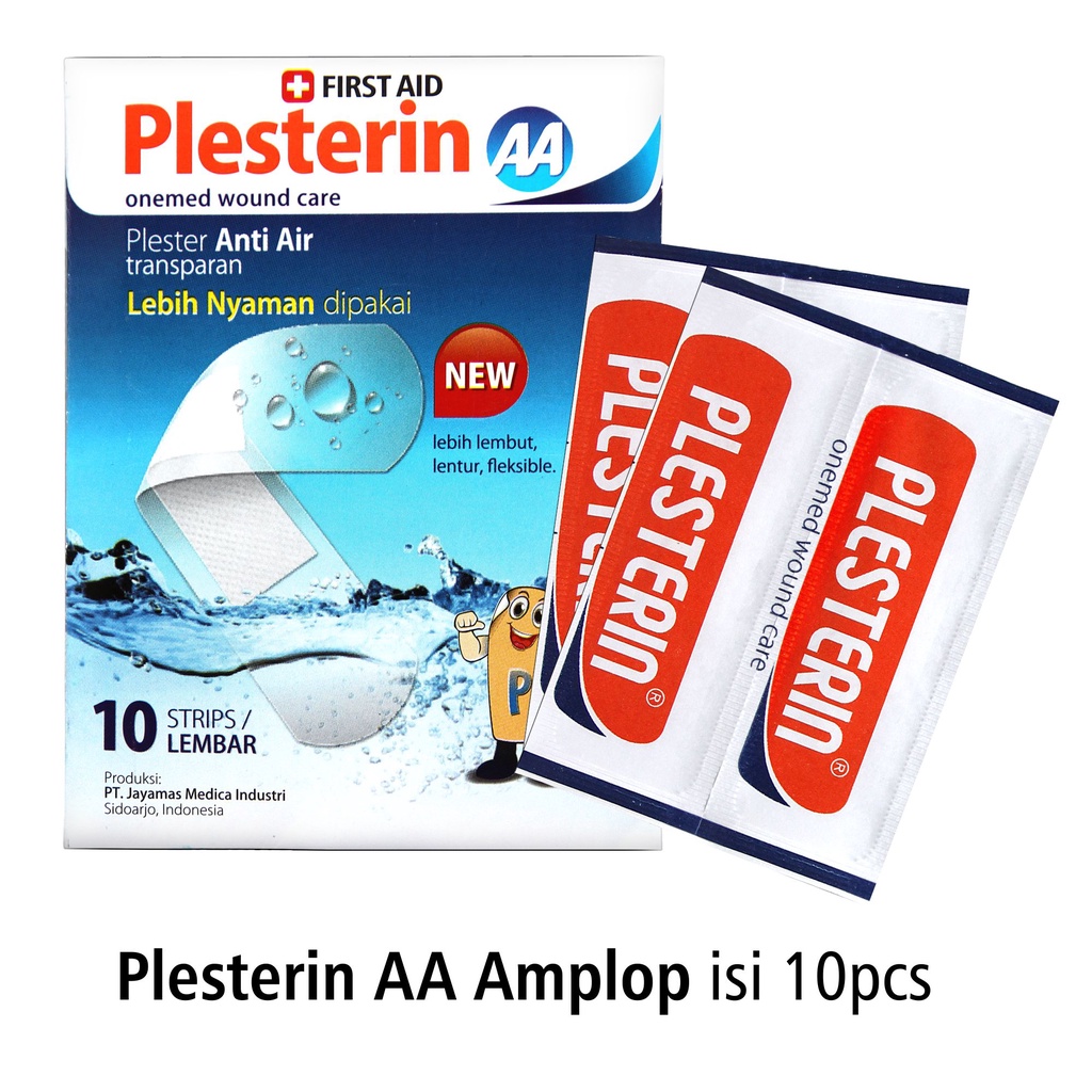 Plesterin AA Amplop Isi 10 Pcs Box Isi 25 Amplop Onemed OL