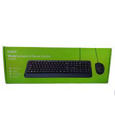ROBOT KM2600 wired keyboard &amp; mouse combo black
