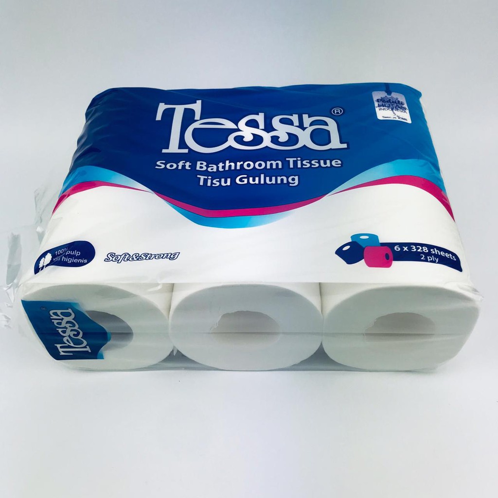 Tissu * Tessa * 6 roll * 328 sheets * 2 ply