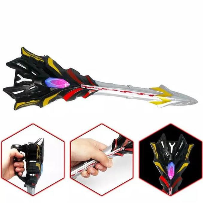 MURAH MAINAN ANAK LAKI】 TOMBAK ULTRAMAN - MAINAN SENJATA ULTRAMAN TOMBAK / ULTRAMAN SWORD EKONOMIS