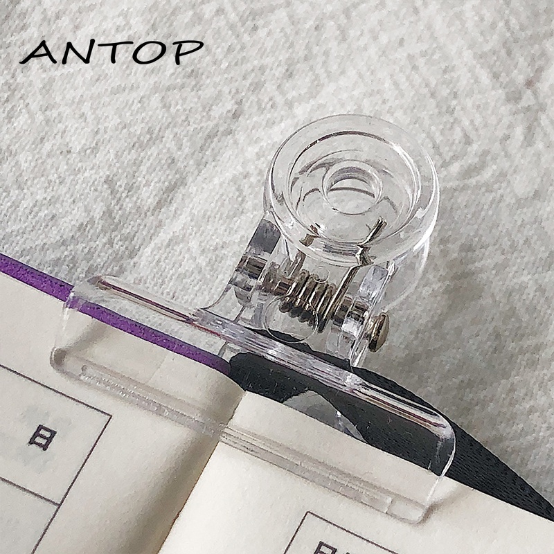 Klip File Bahan Plastik Transparan Untuk Kantor ANTOP