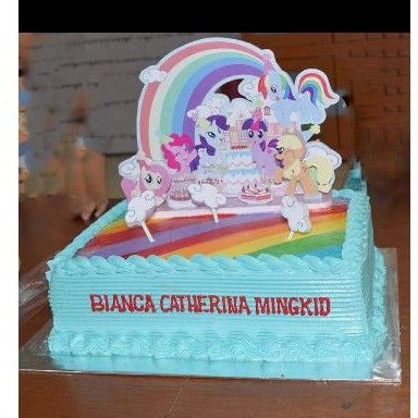 

Kue little pony/kue ulang tahun/birthday cake