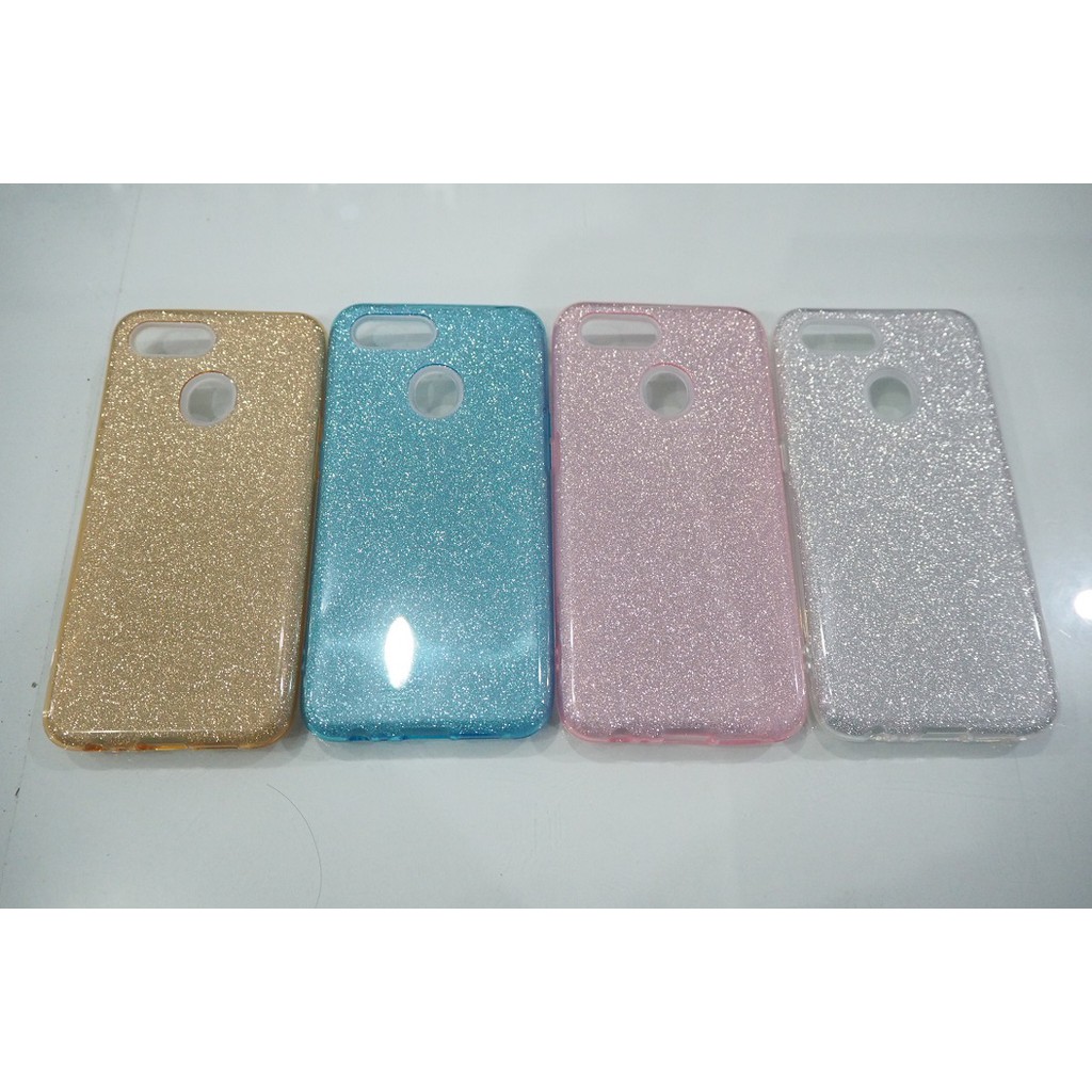 Case SJ TPU 3 in 1 Glitter Oppo F9