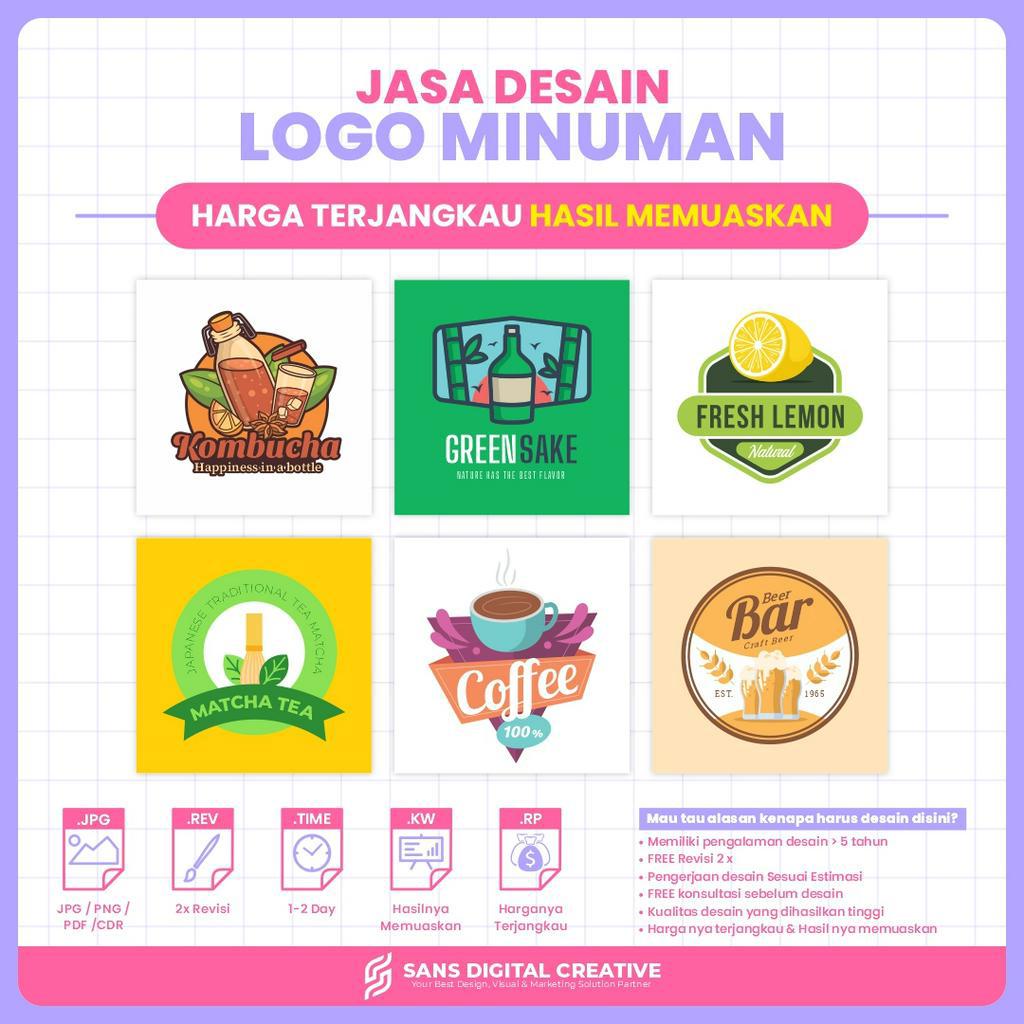 JASA DESAIN LOGO MINUMAN