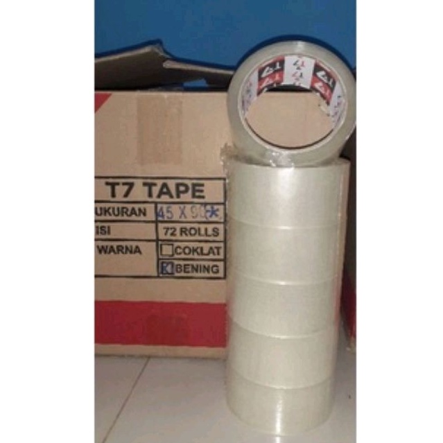 ISOLASI BENING 2 INCH 90 yard 1 pcs / TAPE BENING 2 inch 90 yard 1 pcs / LAKBAN BENING 2 inch