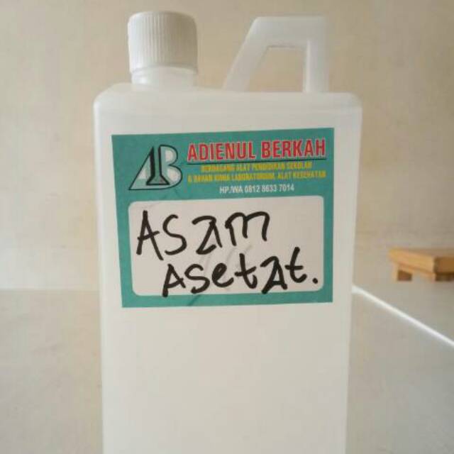 Jual Asam Asetat Larutan Ch3cooh 1 Liter Murah Indonesiashopee Indonesia 6779