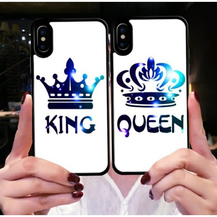 [P05] Fashion Case Couple King Queen For All Type