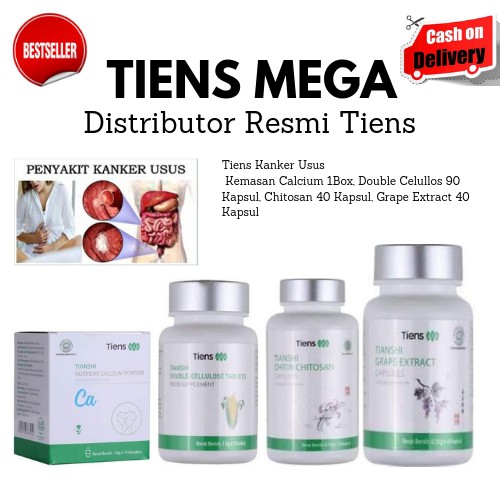 Tiens Kanker Usus + Kartu Member Tiens Mega