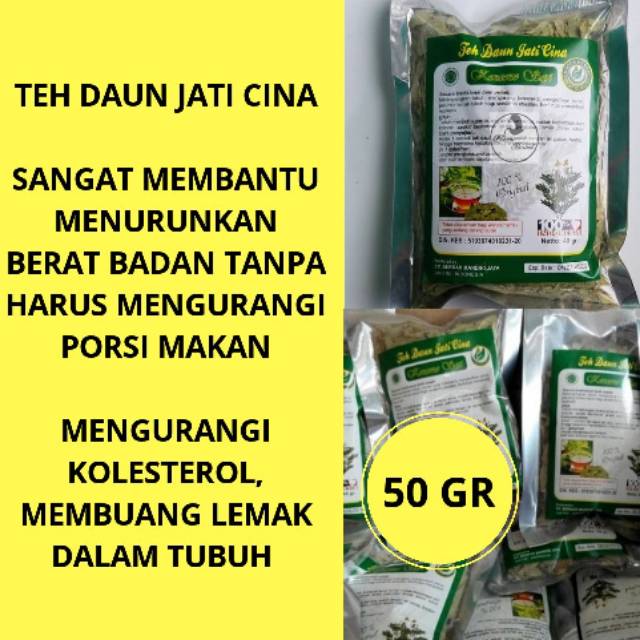 

TEH DAUN JATI CINA