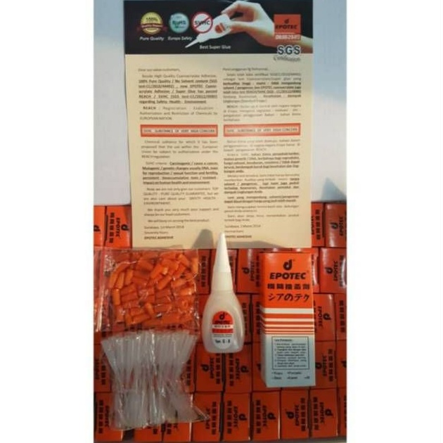 Lem Epotec d j / Lem Korea Serbaguna / Lem Besi Cair Tetes G Epotec ORIGINAL