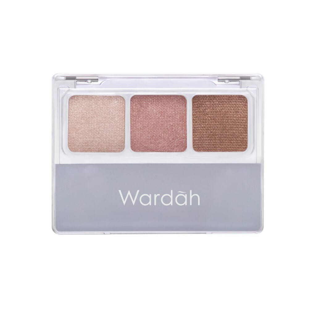 Wardah EyeXpert Eyeshadow - 3 Warna Intense Yang Tahan Lama  - BISA COD