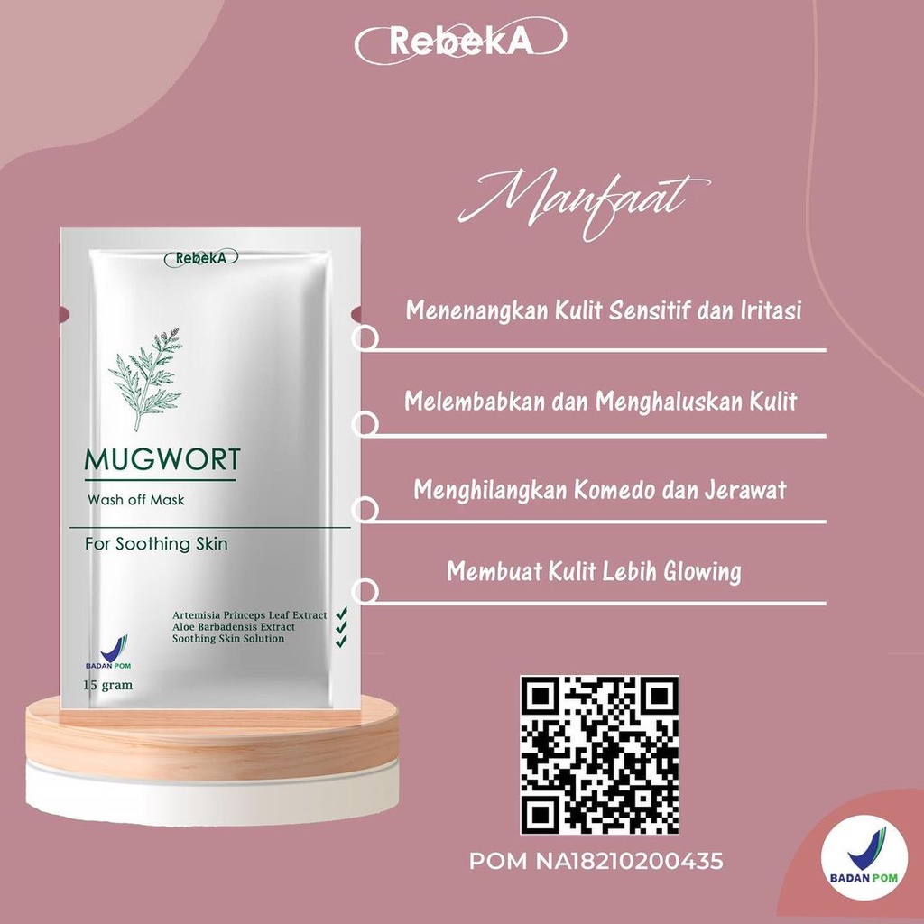 [READY] REBEKA BEAUTY PETAL MASK DAN EXCLUSIVE MASK MASKER ORGANIK