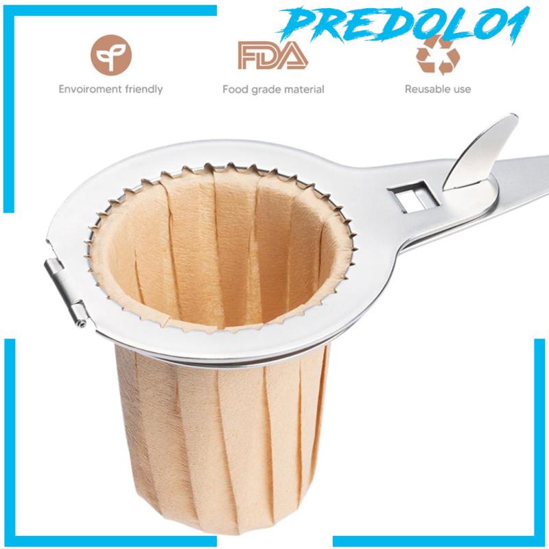 [PREDOLO1] Pour Over Coffee Dripper with Cleaning Brush for Barista Office Household