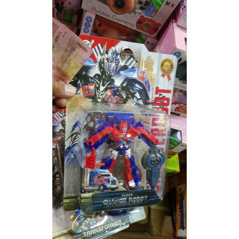 Mainan Super Change Robot 2in1